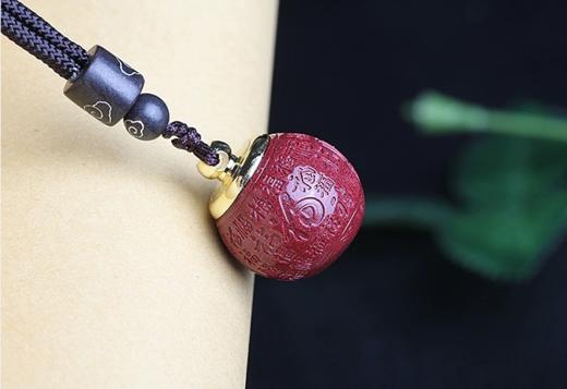 紫金砂圆珠吊坠（含朱砂粉） 商品图4