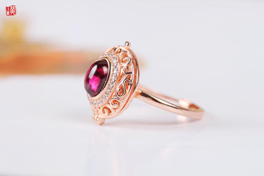 [ 凝香 ]  紫牙乌石榴石戒指 商品图1