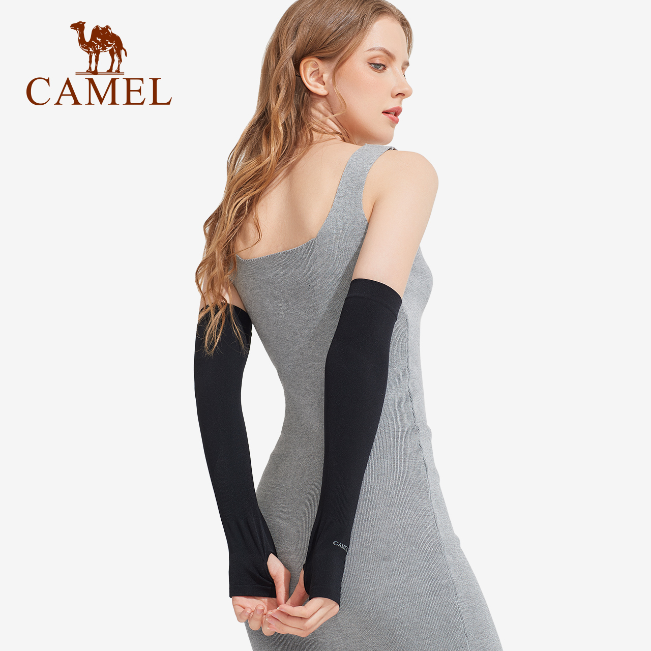 骆驼冰袖冰丝袖套防晒袖女夏防紫外线冰柱袖跑步开车男薄手臂套袖 W0ST516002_A1S3VJ102_A0W3VJ102_A0W3VJ101_A1S3JH103