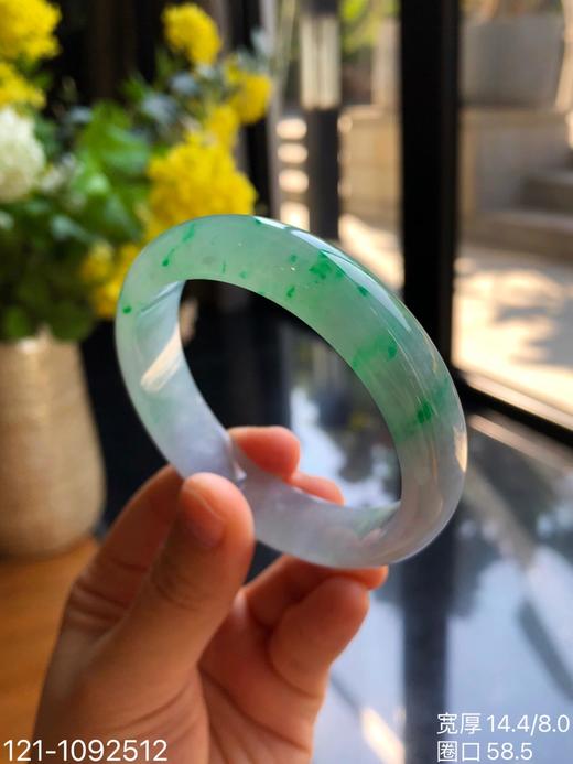 121-1092512，飘翠手镯，具体价格微信咨询 商品图8