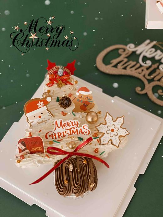 甜蜜奶油圣诞树，7粒杯子组合，装饰随机搭配 商品图4