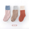 【3双装 专注婴幼儿贴身面料 流行色彩搭配】A类毛圈加厚儿童袜子批发冬季新生儿宝宝拼色中筒袜 婴儿厚棉袜子 商品缩略图5