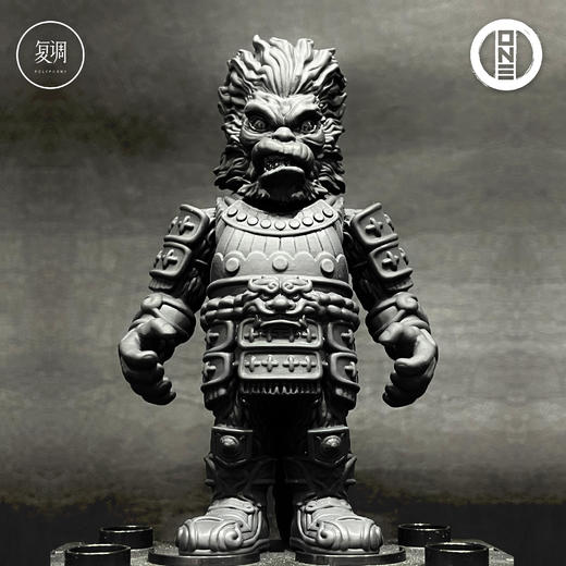 现货 壹工坊 极空黑之呼吸 搪胶潮玩 摆件 商品图0