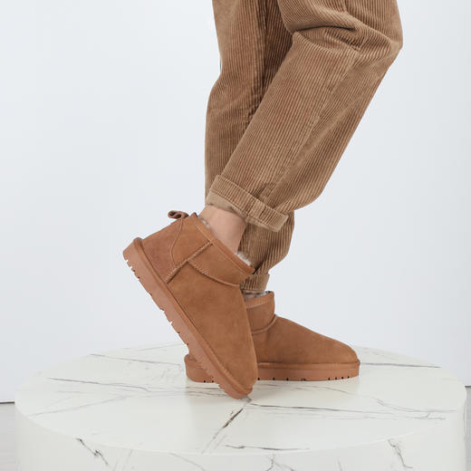 TDG澳洲羊皮毛一体雪地靴 男女同款2028 商品图4