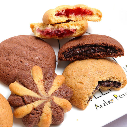 马来西亚曲奇饼干，夹心巧克力饼干 商品图1