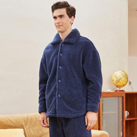 3楼 美标男士双面舒棉绒家居服55138 商品图2