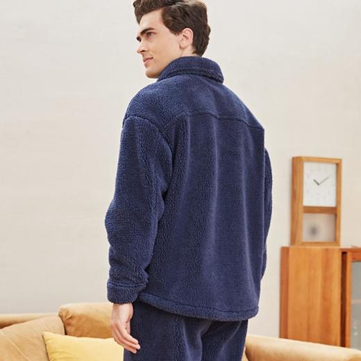 3楼 美标男士双面舒棉绒家居服55138 商品图3