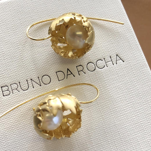 北京仓｜Bruno da Rohca-Life Floral-Gold Floral 耳环［葡萄牙 设计师］ 商品图6