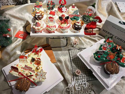 甜蜜奶油圣诞树，7粒杯子组合，装饰随机搭配 商品图2