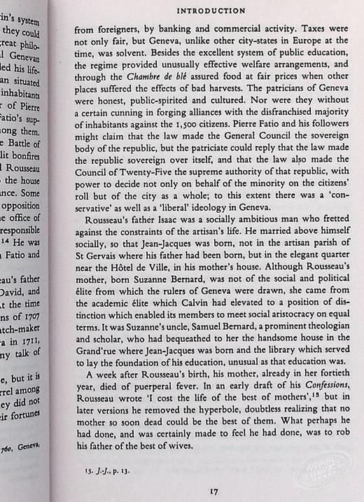 【中商原版】卢梭：论人类不平等的起源和基础 英文原版 Discourse on Inequality 商品图6