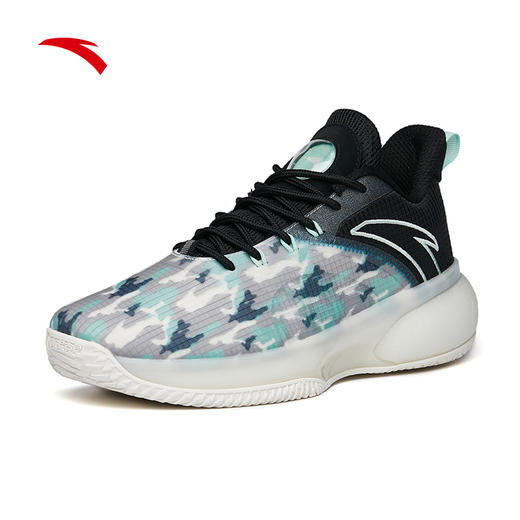 安踏男鞋轻气泡实战篮球鞋男冬季2021新款112211615 商品图1