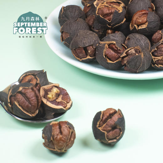 九月森林水煮山核桃460g罐装辣香味特好剥坚果大果仁新货 商品图2