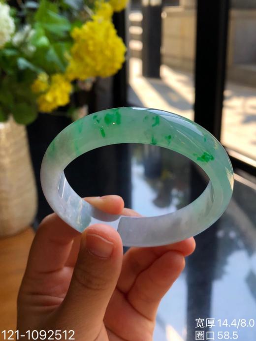 121-1092512，飘翠手镯，具体价格微信咨询 商品图6
