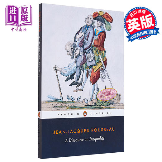 【中商原版】卢梭：论人类不平等的起源和基础 英文原版 Discourse on Inequality 商品图0