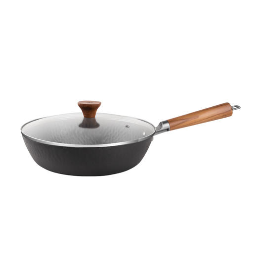 美珑美利雅典窒化铁系列煎锅28cm 商品图0
