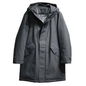 太平鸟男2021冬装新款时尚宽松羽绒服BYACB4504