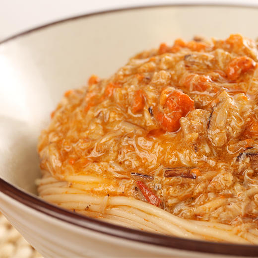 【已下架】每一口都富得流油 | 不等 蟹黄面240g/份*4盒装 满口鲜香0脂肪 [福利品] 商品图1