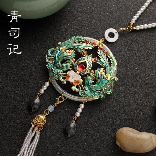 汉服装饰禁步压襟腰饰唐装饰品古风吊坠旗袍古风佩饰腰佩长流苏 商品图5