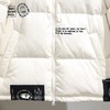 太平鸟男2021冬时尚大印花白色羽绒服B2ACB4391 商品缩略图3