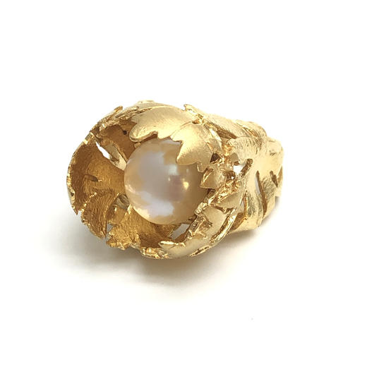 北京仓｜Bruno da Rohca-Life Floral-Gold Floral 戒指［葡萄牙设计师］ 商品图5