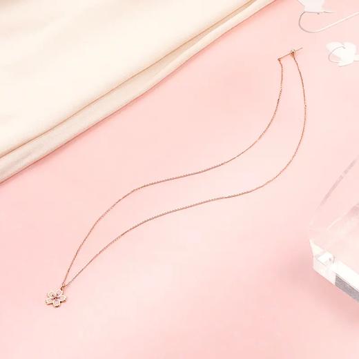 千叶珠宝 樱花之恋3 18K金坠丨不含链39900025624 商品图3