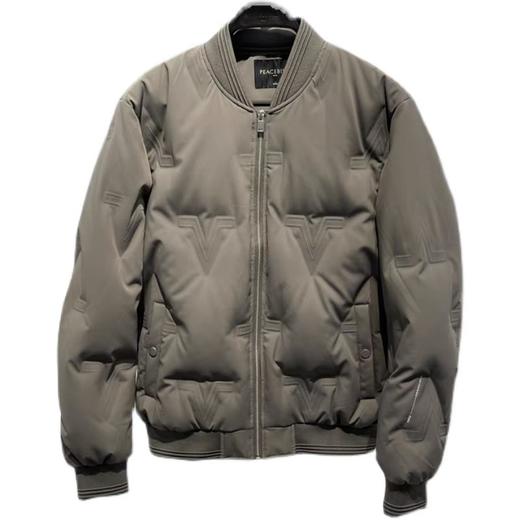 BIRD鸟家PEACE男装2021秋冬新款潮休闲棒球领羽绒服外套BYACB4302 商品图0