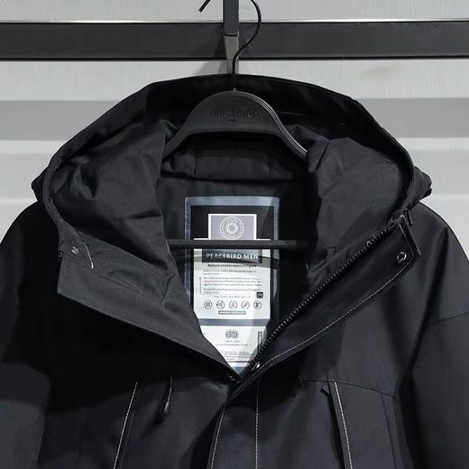 PEACEBIRD太平鸟男2021冬新款时尚羽绒服BYACB4402 商品图2