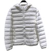 BYACB4103太平鸟男装2021冬装新款白色休闲连帽白鸭绒轻薄羽绒服 商品缩略图0