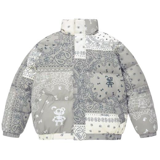 太平鸟男装 立领腰果花羽绒服宽松潮外套B2ACB4376 商品图0