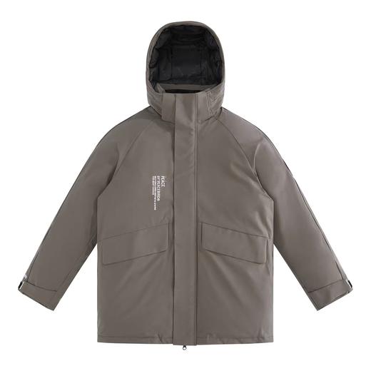 太平鸟男装 2021冬季新款连帽宽松羽绒服BYACB4G06 商品图0