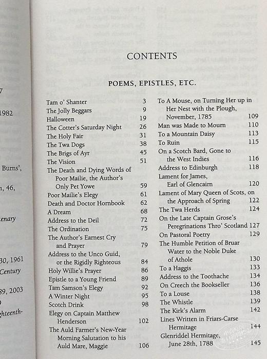 【中商原版】[英文原版]The Collected Poems of Robert Burns罗伯特彭斯诗集 商品图7