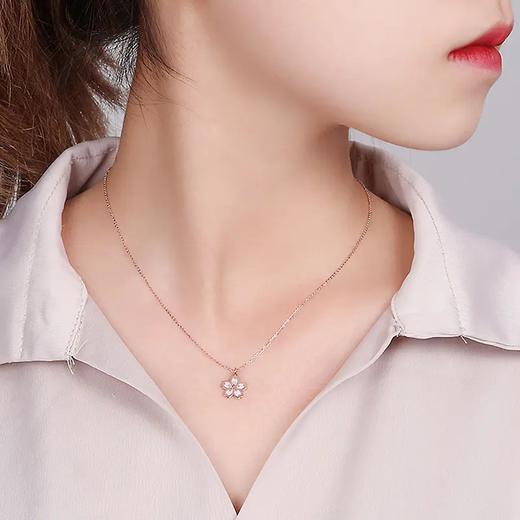 千叶珠宝 樱花之恋3 18K金坠丨不含链39900025624 商品图4