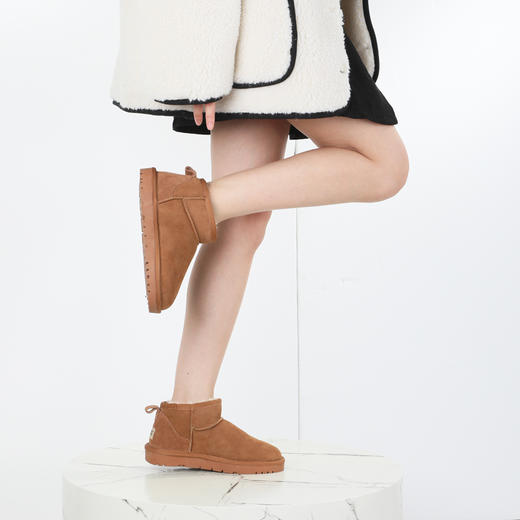 TDG澳洲羊皮毛一体雪地靴 男女同款2028 商品图2