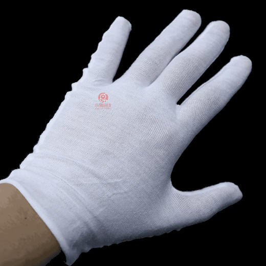 白色纯棉手套 商品图0