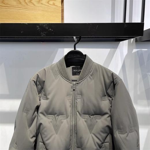 BIRD鸟家PEACE男装2021秋冬新款潮休闲棒球领羽绒服外套BYACB4302 商品图2