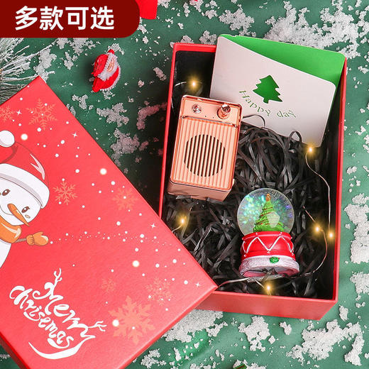 「圣诞节礼物」男女生送女友闺蜜生日礼品ins风礼盒装礼物围巾水晶球 商品图5