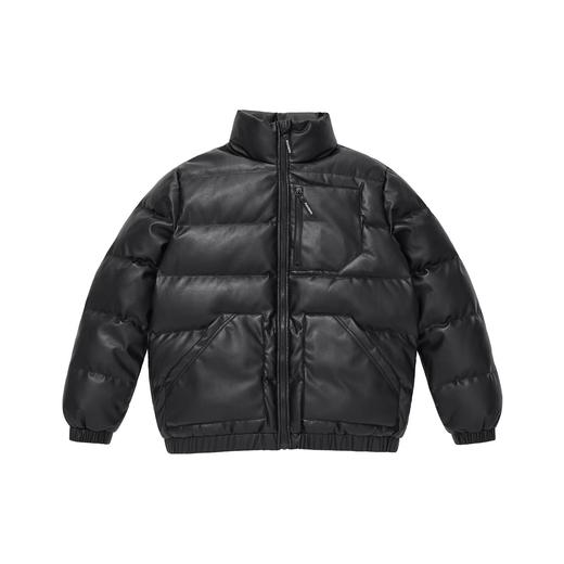 太平鸟男装 pu皮面包服潮流休闲立领羽绒服BYACB4517 商品图0