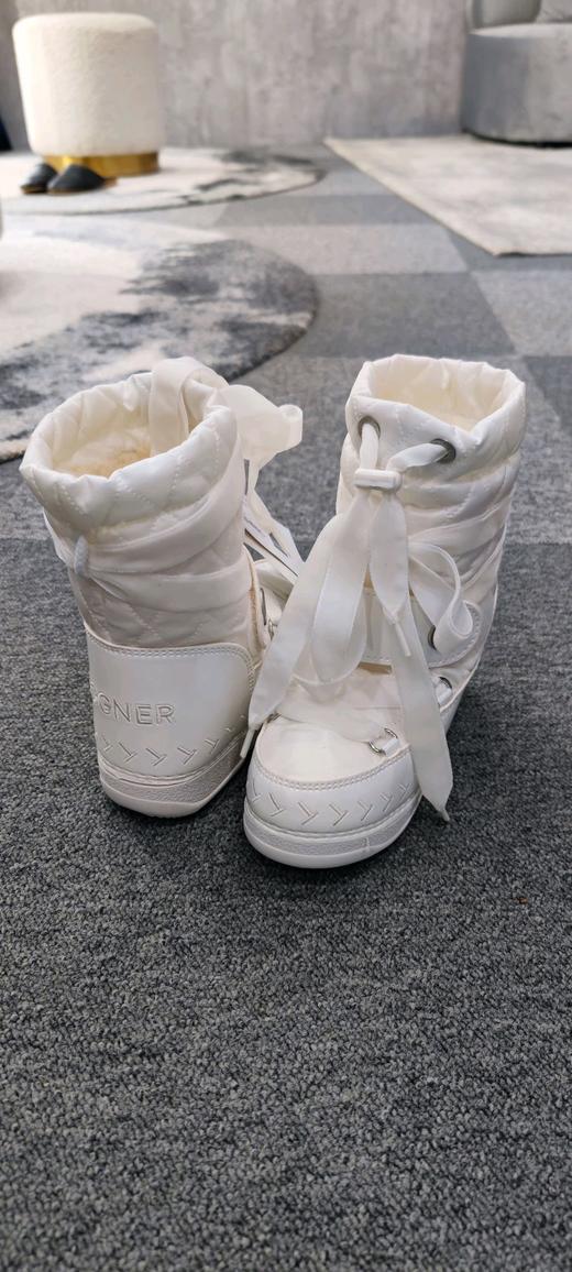 Bogner - Sestriere Jr 1A Quitted Kids Boots - White - 童装 - 雪地靴 - 白色 商品图0