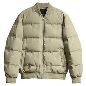 BYACB4303太平鸟男装2021冬装新款时尚个性百搭宽松保暖羽绒服