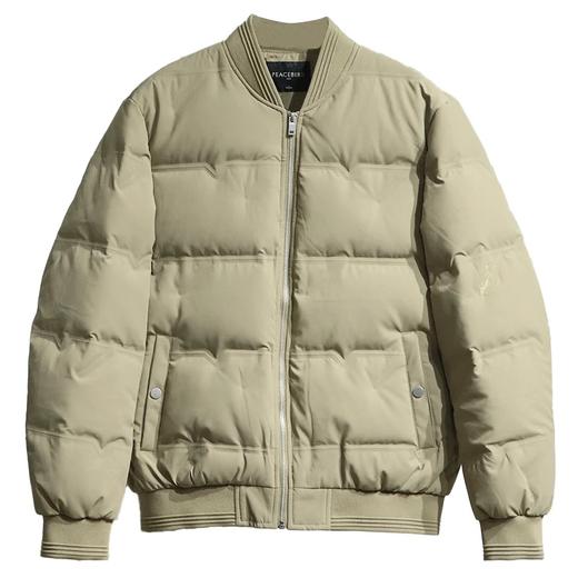 BYACB4303太平鸟男装2021冬装新款时尚个性百搭宽松保暖羽绒服 商品图0