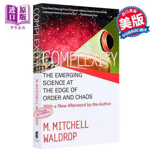 预售 【中商原版】复杂 Complexity 诞生于秩序与混沌边缘的科学 英文原版 Mitchell Waldrop 商品图0