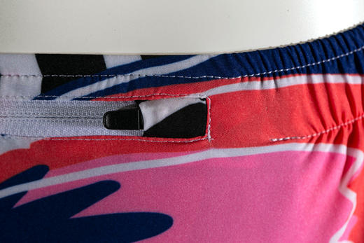 严素跑步运动短裤,女款，郁金香,彩色,带内衬,轻量,速干,透气,附袋 商品图3