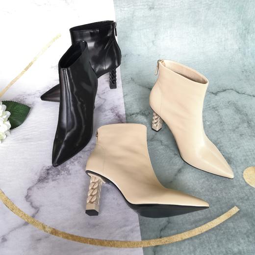 IUIU尖头高跟女靴 商品图3