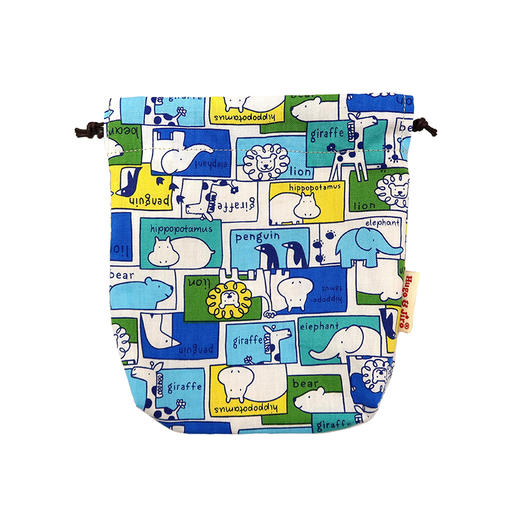 HUJI祤集Tidy收纳袋插画动物单词 商品图2