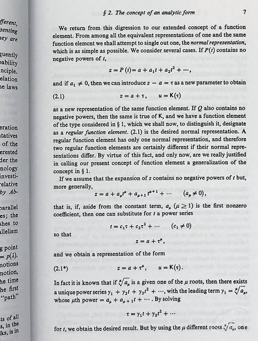 【中商原版】黎曼曲面的概念（第三版）英文原版 Concept of Riemann Surface Hermann Weyl 数学科普书籍 商品图5