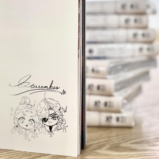 天官赐福 实体书漫画 中信书店 银蝶书签+Q版角色贴纸+绘师印签 天官赐福1 墨香铜臭原著 商品图6