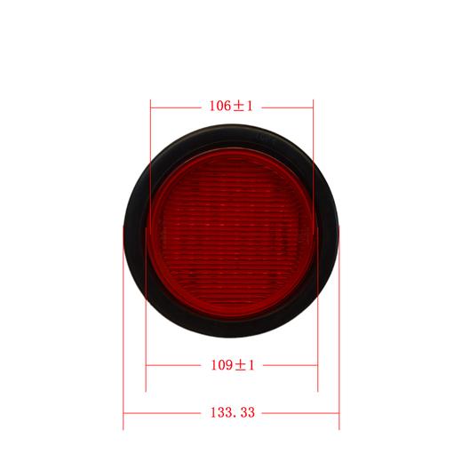 尾灯直径4寸LED刹车灯、 制动灯南挂NG09116（包邮） 商品图0