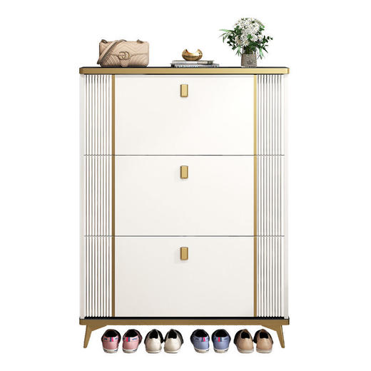 轻奢超薄翻斗鞋柜家用门口大容量玄关柜子简约现代省空间收纳鞋架 商品图7