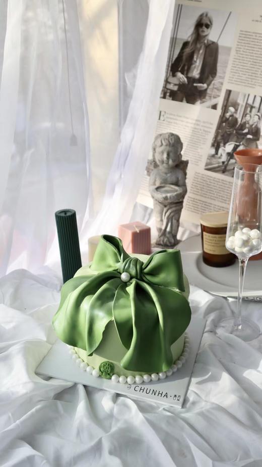 | 复古绿色蝴蝶结 | 商品图2