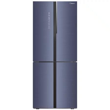 海信（Hisense）十字对开门一级能效变频风冷磨砂玻璃四门冰箱食神系列BCD-451WTDGVBPS 商品图0